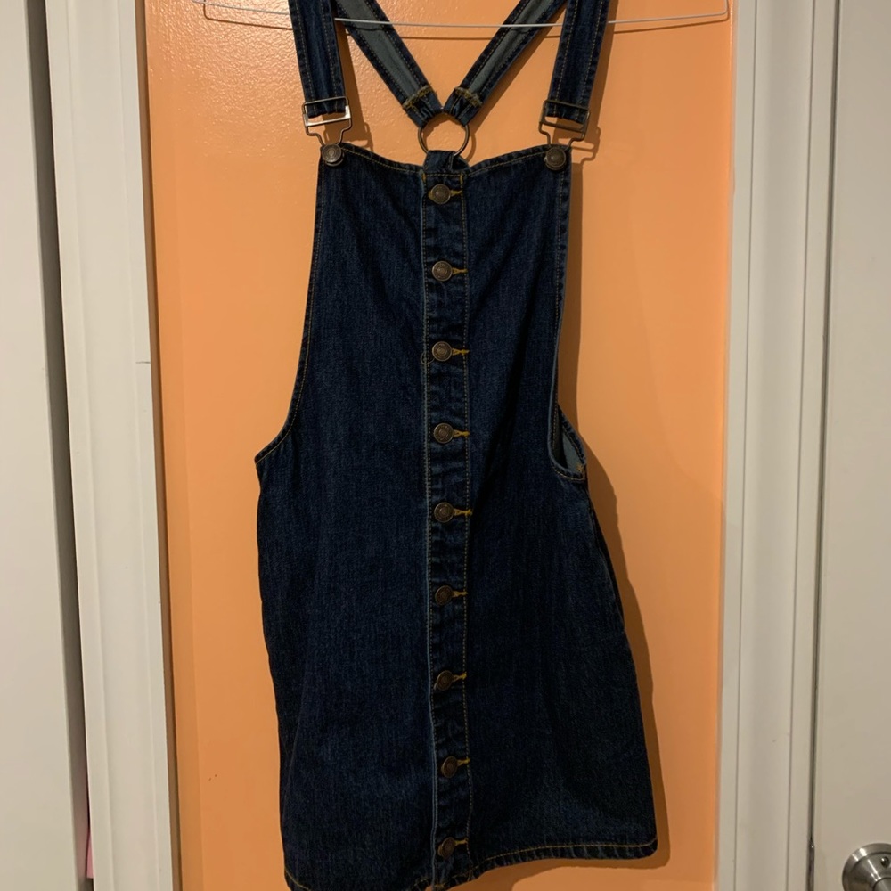 Forever 21 Denim overall dress - Picture 2 of 4